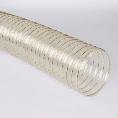 Cutting Processing Service PU Corrugated Hose for Engineering Machinery Performance