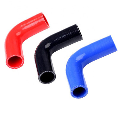 Engineering Machinery Processing Service Moulding 3&quot; 76mm Black Red Blue Silicone Hose