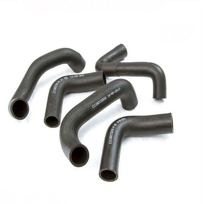 Cutting Processing Automotive Black EPDM Rubber Coolant Hose for Engineering Machinery