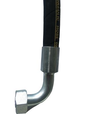 Engineering Machinery High Pressure Braided Rubber Hydraulic Hose for Moulding Needs