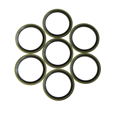 Engineering Machinery Metal Rubber Ring with NBR Gasket and Bonded Sealing Washer