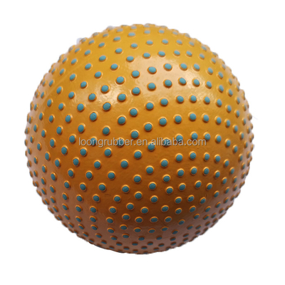 High Bounce Hollow Rubber Bouncy Training Pet Child Toy Squash Balls with Custom Logo