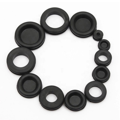 Supply Custom NBR FKM EPDM Silicone Rubber Seal Grommet for Temperature Applications