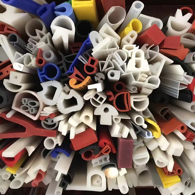 Cutting Rubber Extrusion Profile for Silicone/EPDM Seals Strips Extruded Processing
