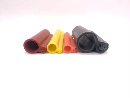 Cutting Rubber Extrusion Profile for Silicone/EPDM Seals Strips Extruded Processing