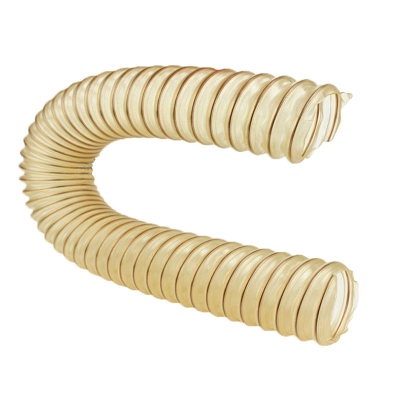 Cutting Processing Service PU Corrugated Hose for Engineering Machinery Performance